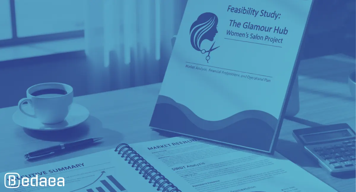 دراسة جدوى مشروع صالون نسائي