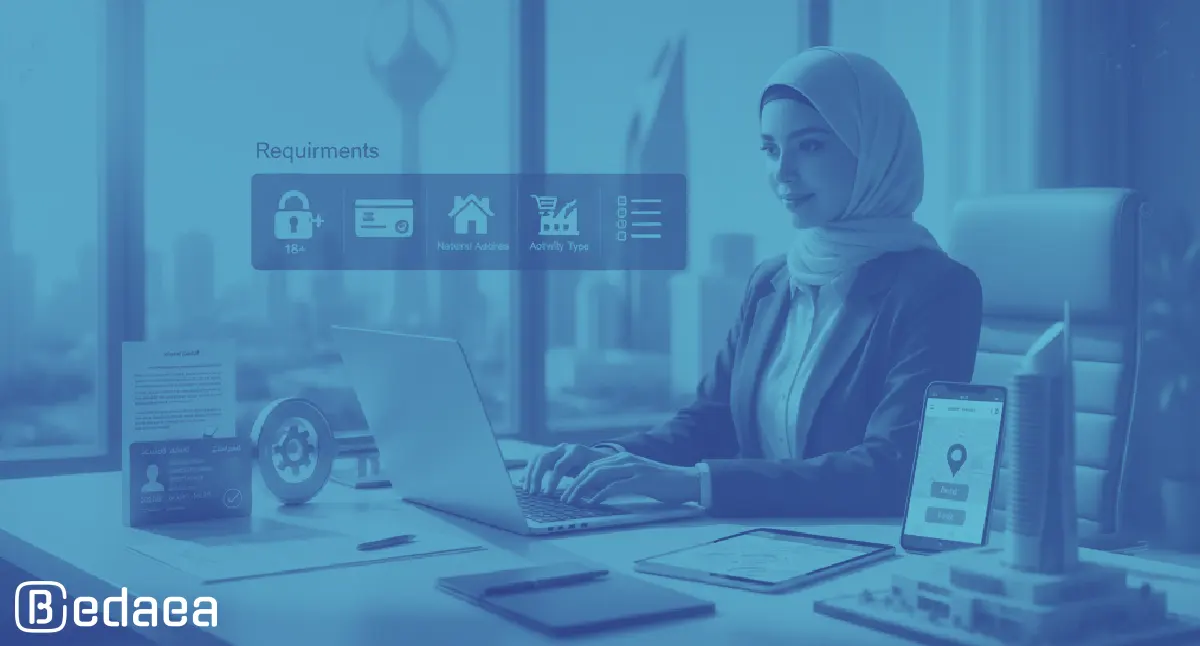 شروط فتح سجل تجاري إلكتروني بالسعودية
