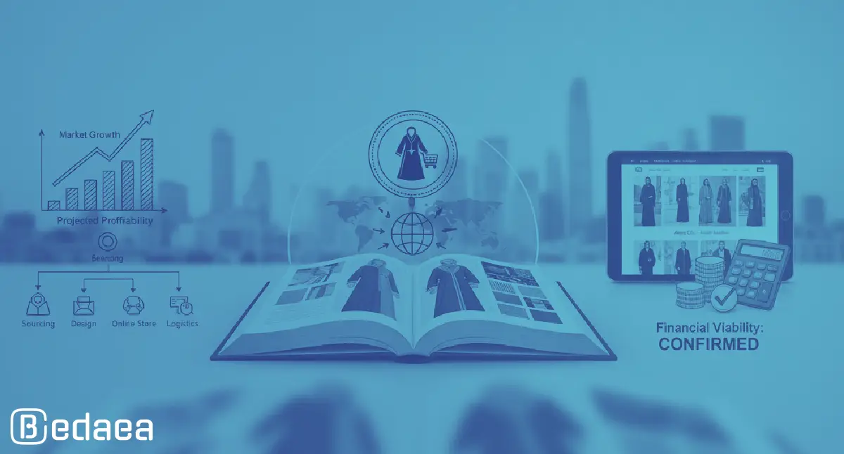 دراسة جدوى مشروع بيع عبايات